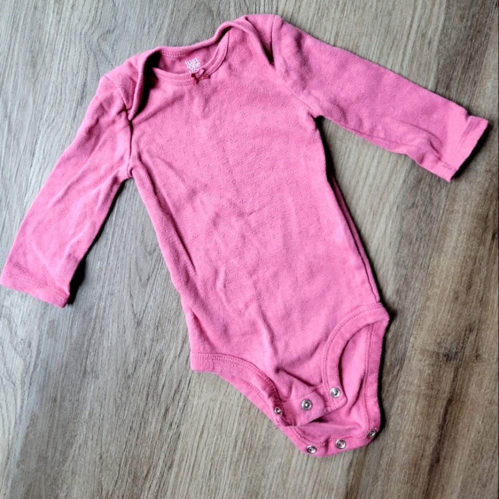 3 Month Baby Girl Long Sleeved Onesie